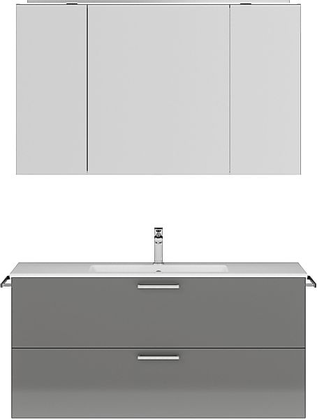 nobilia Badmöbel-Set "Tolvina", (2 St., vormontiert, mit Soft-Close), inkl. günstig online kaufen