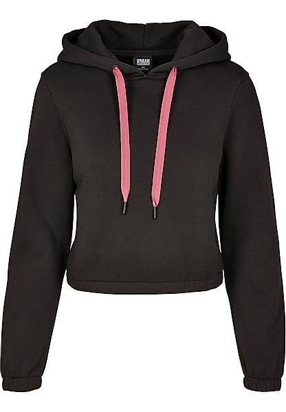 URBAN CLASSICS Rundhalspullover Urban Classics Damen Ladies Contrast Drawst günstig online kaufen