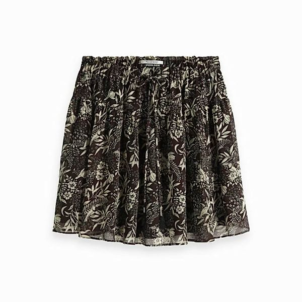 Maison Scotch Sweatrock Maison Scotch Damen Rock Printed Flowy Mini Skirt 1 günstig online kaufen