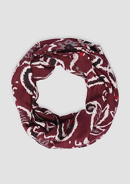 s.Oliver Loop Snood, Loop-Schal mit floralem günstig online kaufen