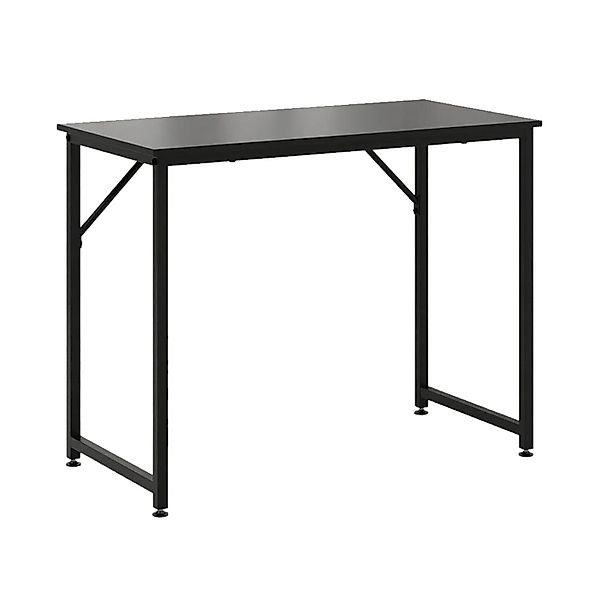 Costway Schreibtisch 100 x 50 x 77 cm Schwarz günstig online kaufen
