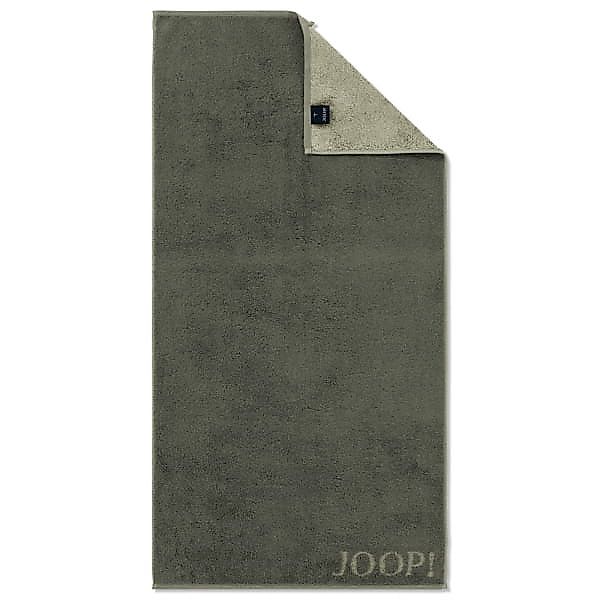 JOOP! Handtücher Contour Doubleface 1716 - Farbe: Oliv - 47 - Gästetuch 30x günstig online kaufen