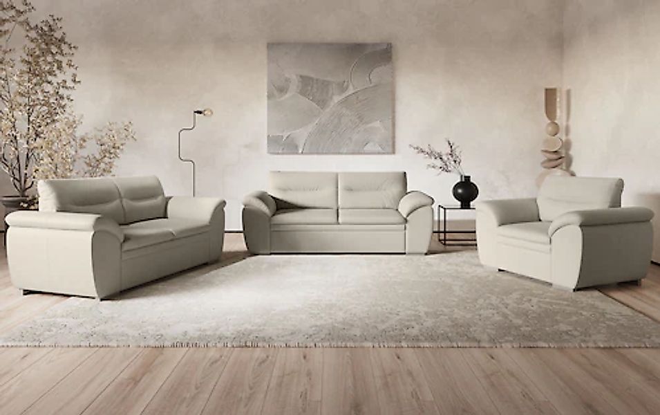 COTTA Polstergarnitur »Leandra«, Set bestehend aus: 2-Sitzer & 2,5-Sitzer günstig online kaufen