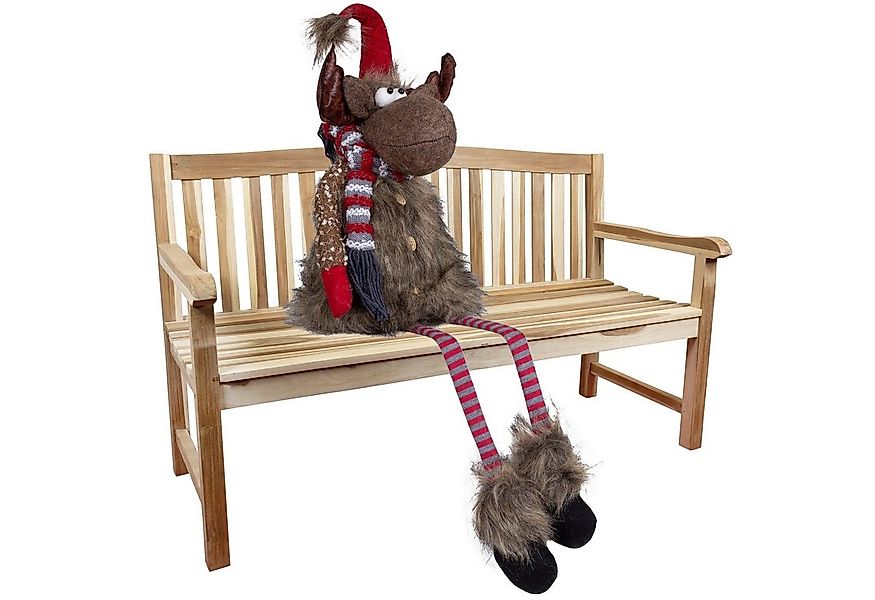 Christmas Paradise Weihnachtsfigur Elch 36cm (90cm) XL Kantenhocker (Deko F günstig online kaufen
