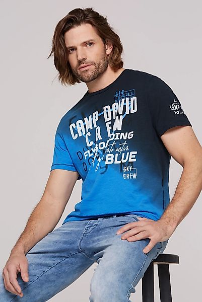 CAMP DAVID Rundhalsshirt, aus Baumwolle günstig online kaufen
