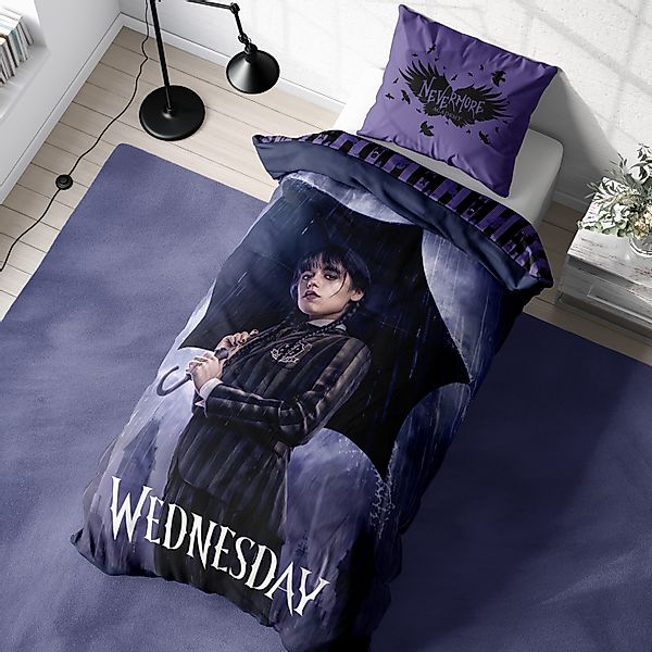 MTOnlinehandel Bettwäsche Wednesday 135x200 + 80x80 günstig online kaufen