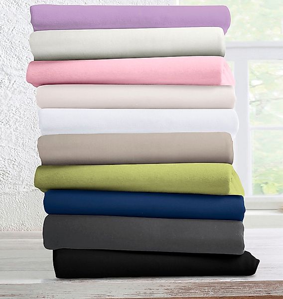 bellana Spannbettlaken »Melone Topper in Gr. 90x200, 140x200 oder 180x200 c günstig online kaufen