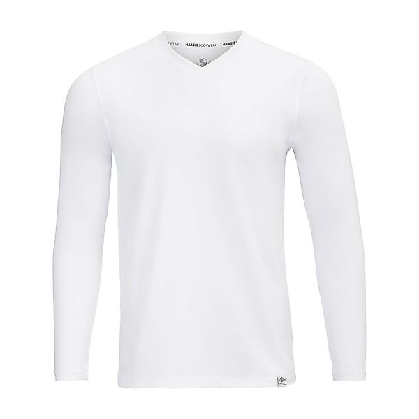 HAASIS Bodywear 1919 Langarmshirt 77110063-weiss (1-tlg) günstig online kaufen