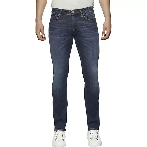 Tommy Hilfiger Slim Scanton Jeans 28 Dynamic True Dark Stretch günstig online kaufen