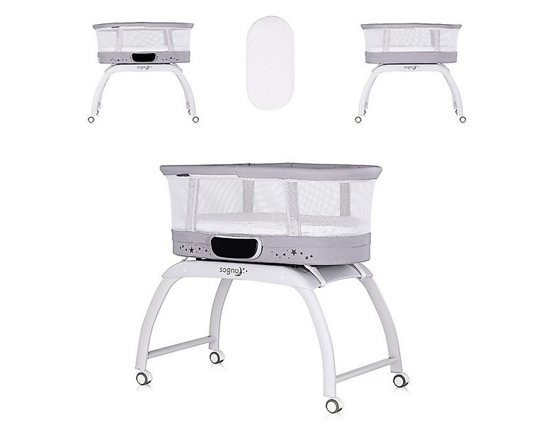Chipolino Komplettbett Beistellbett Sogno 2 in1, pieltisch, Fernbedienung, günstig online kaufen