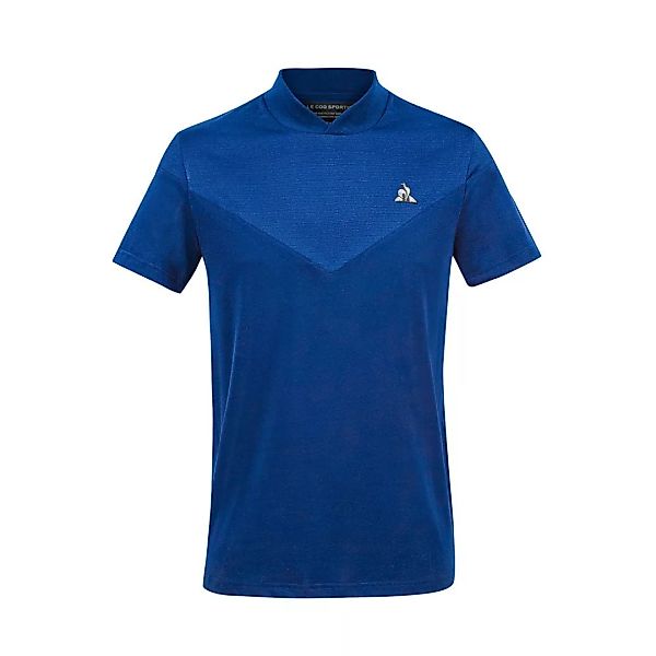 Le Coq Sportif Tech N1 Kurzärmeliges T-shirt S Working Blue günstig online kaufen
