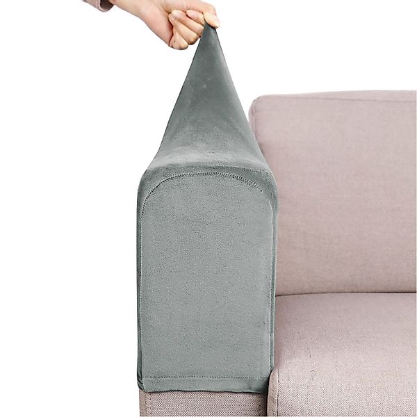 Refttenw Sesselhusse Sofa-Armlehnenbezug,rutschfester Möbelschutz,Elastisch günstig online kaufen