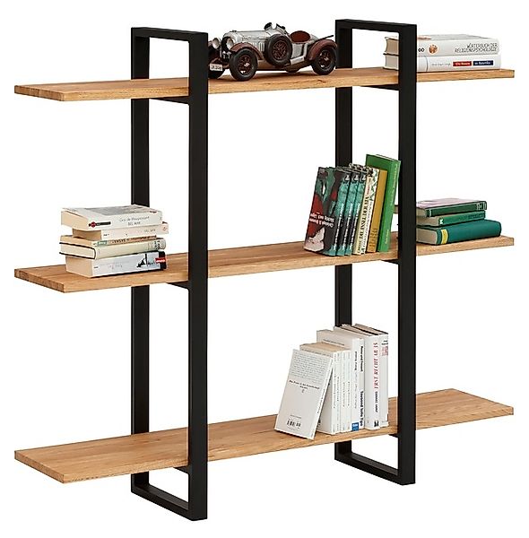 Home affaire Bücherregal »Krystian Regal« Gesamtmaße B/T/H: 120/29/108, Rau günstig online kaufen