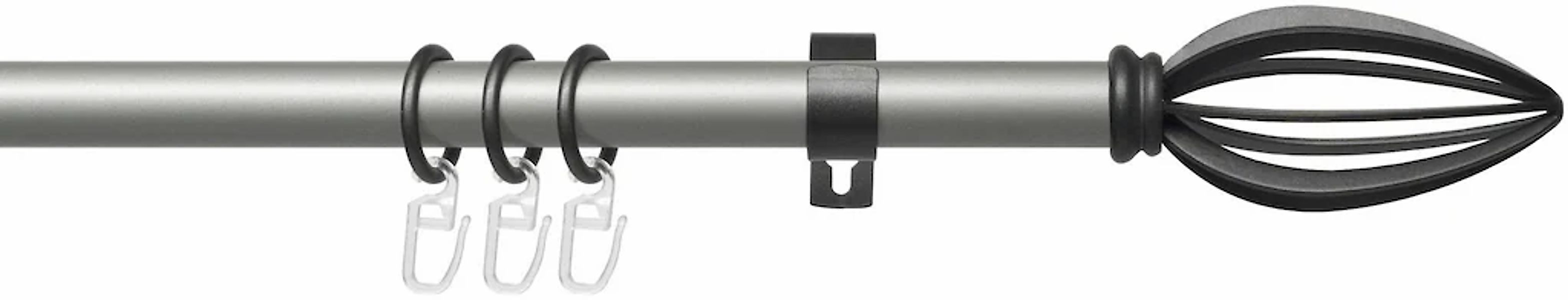 Liedeco Gardinenstange "Lan Cast" Ø 20 mm 1 läufig-läufig Fixmaß günstig online kaufen