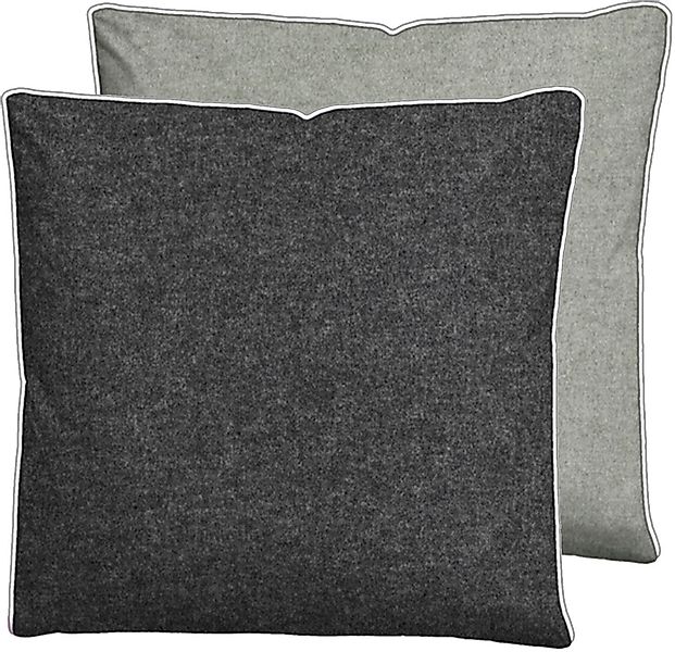 Biberna Kissenbezug Hermal Flanell mit Reißverschluss, günstig online kaufen
