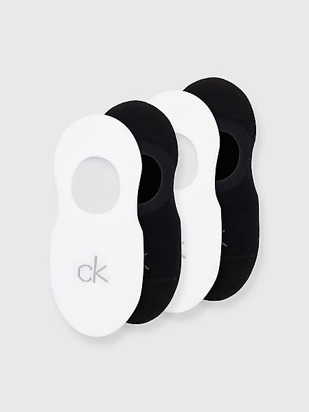 Calvin Klein Füßlinge CK WOMEN FOOTIE HIGH CUT 4P ECOMM (4 Paar) günstig online kaufen