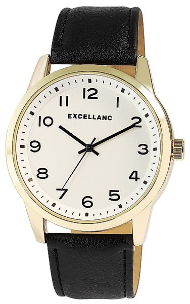 EXCELLANC Quarzuhr 2900275 Excellanc Herrenuhren mit Band aus Lederimitat günstig online kaufen