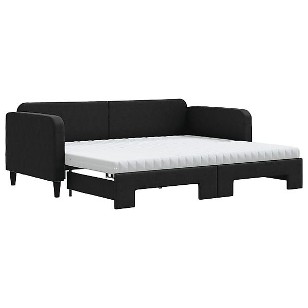 vidaXL Bett Tagesbett Ausziehbar mit Matratzen günstig online kaufen