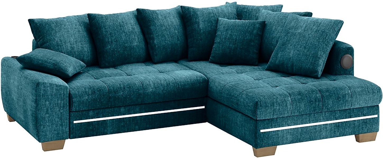 Mr. Couch Ecksofa "Nikita II, L-Form", RGB-LED, Bluetooth-Soundsystem, wahl günstig online kaufen