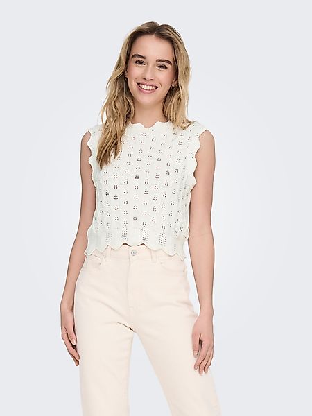 ONLY Stricktop ONLLUNA LIFE SL O-NECK günstig online kaufen