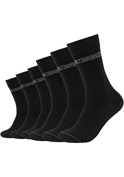 MUSTANG Socken casual (6-Paar) weicher und elastischer Komfortbund günstig online kaufen