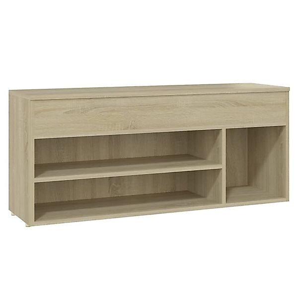 vidaXL Schuhregal Schuhbank Sonoma-Eiche 105x30x45 cm günstig online kaufen
