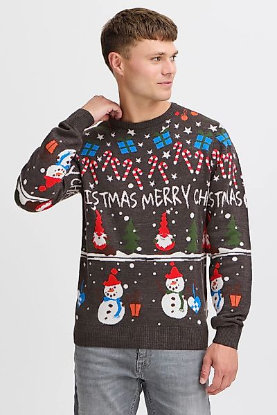 Blend Strickpullover "BHCHRISTIAN", Weihnachtlicher Grobstrickpullover günstig online kaufen