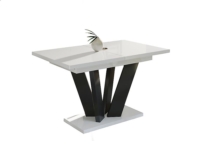 Endo-Moebel Esstisch Alex 130-210 cm Säulen günstig online kaufen