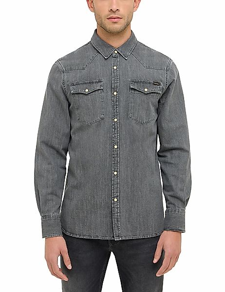 MUSTANG Langarmhemd "Herren Style Duver" günstig online kaufen