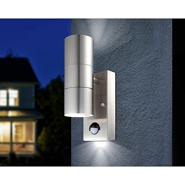 GLOBO LIGHTING LED Außen-Wandleuchte, Leuchtmittel inklusive, Warmweiß, Auß günstig online kaufen