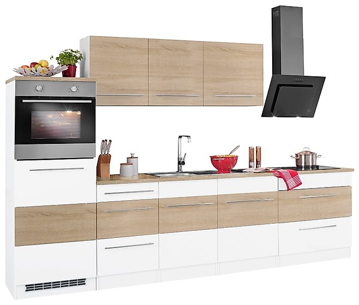 KOCHSTATION Küchenzeile KS-Trient, Breite 290 cm, günstig online kaufen