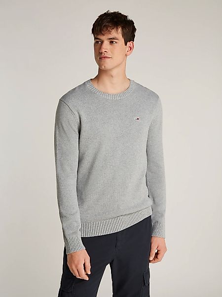 Tommy Jeans Strickpullover "TJM SLIM ESSNTLS C-NECK SWEATER", mit Markenlog günstig online kaufen