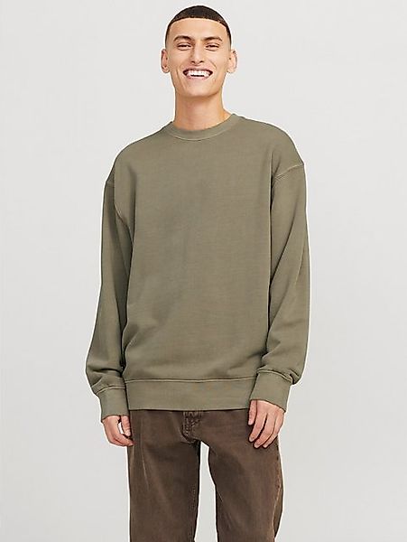 Jack & Jones  Sweatshirt 12268273 CHARGE FADED CREW-SILVER SAGE günstig online kaufen