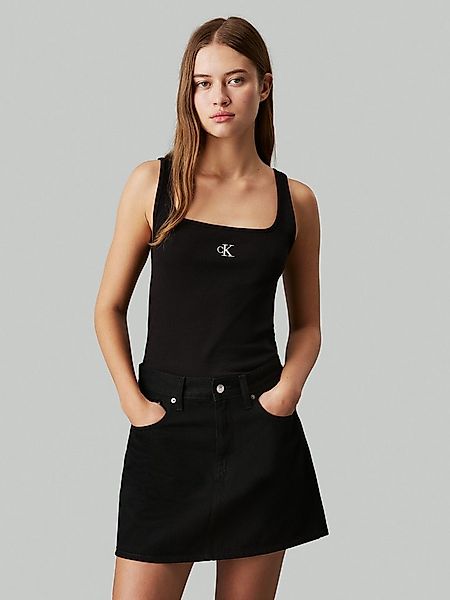 Calvin Klein Jeans Tanktop CK RIB TANK TOP mit eckigem Ausschnitt günstig online kaufen