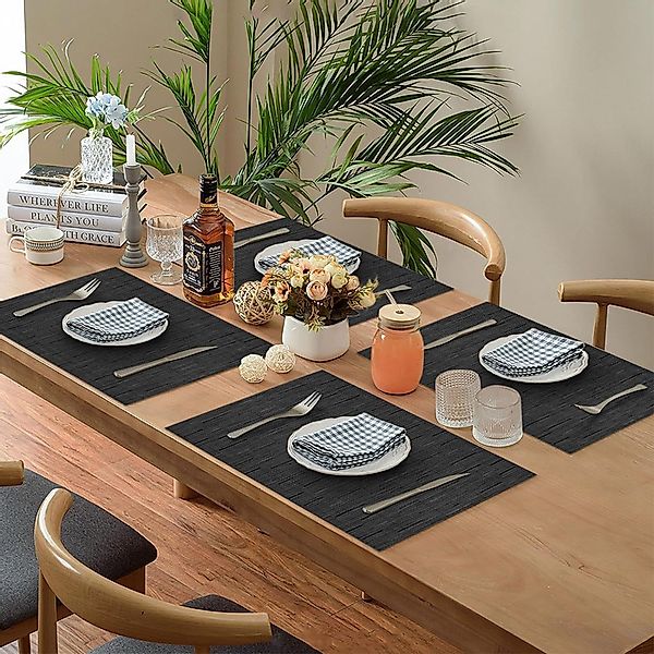 MODFU Platzset 6er Tischset Platz-Matten Platzdeckchen günstig online kaufen