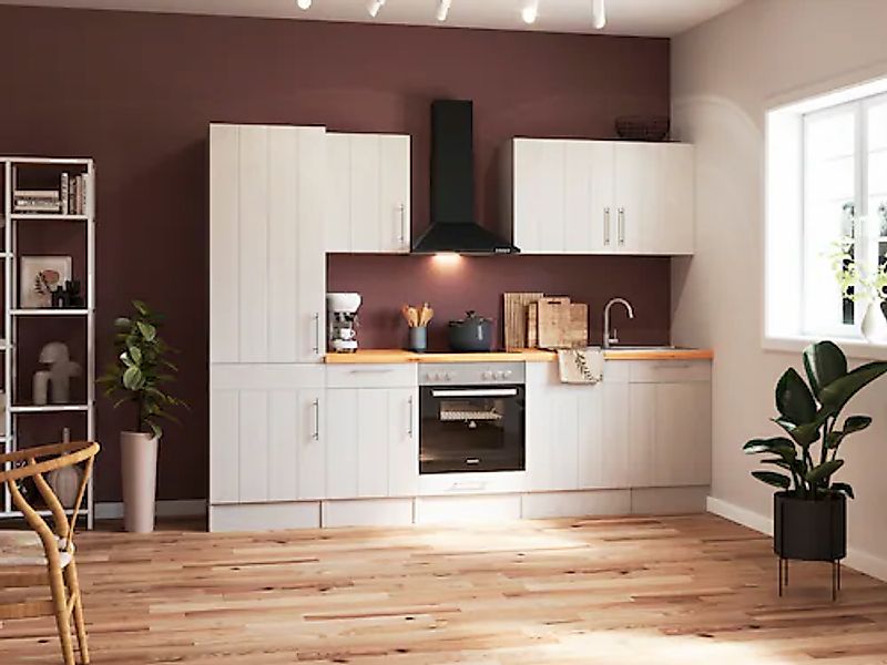 RESPEKTA Küchenzeile »Anton« Breite 280 cm, mit Soft-Close, in exklusiver K günstig online kaufen