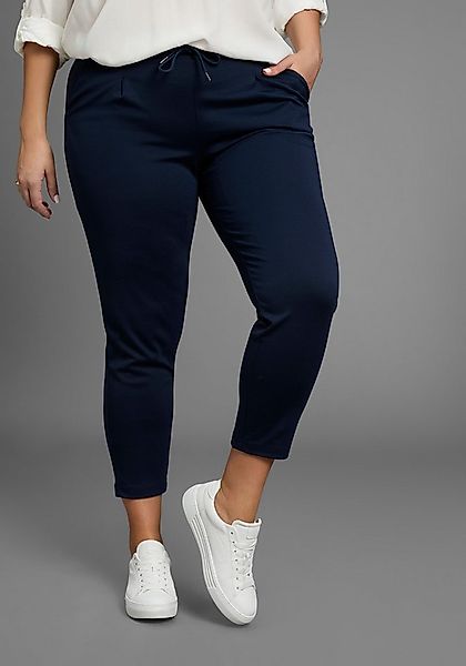 Laura Scott CURVE Jogger Pants im sportiven Look aus formstabilem, elastisc günstig online kaufen