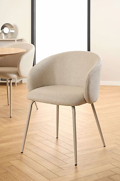 ACTONA GROUP Esszimmerstuhl Eleanor Esszimmerstuhl mit Armlehnen, 2 Stück, günstig online kaufen