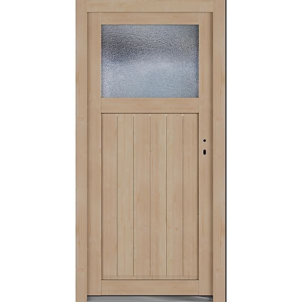 Roro Nebeneingangstür OHE 1002 Fichte 98 cm x 198 cm DIN R günstig online kaufen