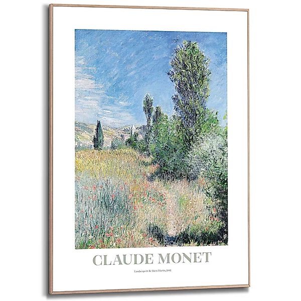 Reinders! Poster Monet - landscape in günstig online kaufen
