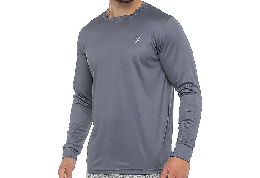 CFLEX Trainingsshirt Sport Herren Fitness Shirt Langarm, Quickdry Longsleev günstig online kaufen