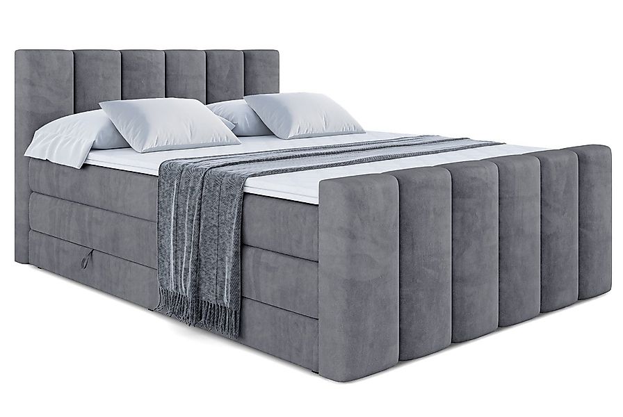 ALTDECOR Boxspringbett BOXI1-Z KING (Multipocket-Matratze H4, günstig online kaufen