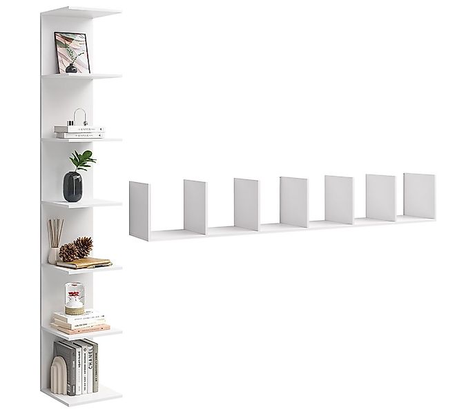 Bellamio Wandregal Ems, Schweberegal, Montage horizontal oder vertikal günstig online kaufen