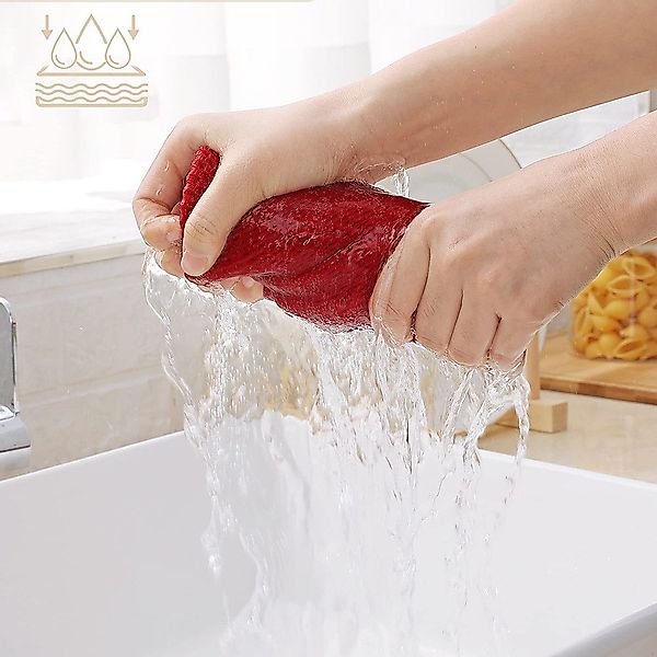 Auledio Geschirrtuch 100% Baumwolle,34 x 34 günstig online kaufen