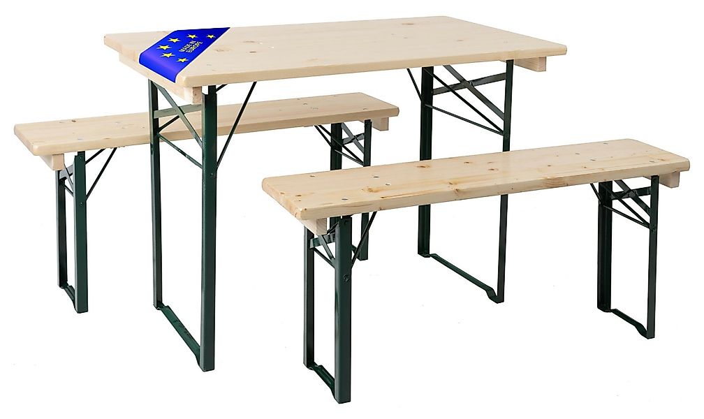 Stagecaptain Bierzeltgarnitur BBEU-110 Sitzgarnitur für Balkon günstig online kaufen
