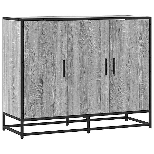 vidaXL Sideboard Grau Sonoma 94x35x76 cm Holzwerkstoff 849007 günstig online kaufen