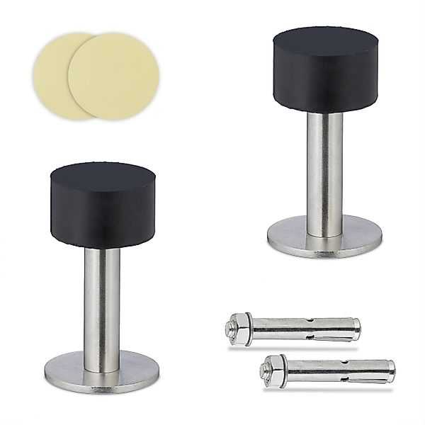 relaxdays Türstopper Gummi 2er Set günstig online kaufen