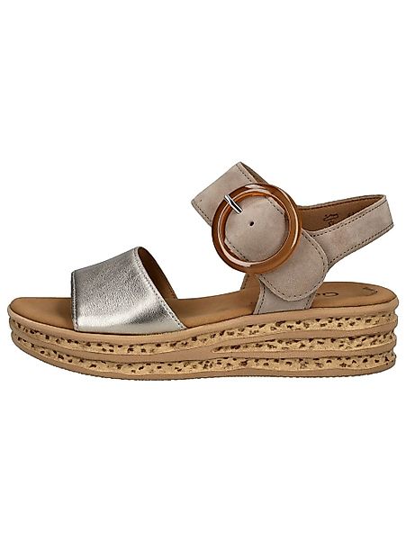 Gabor Keilsandalette "Gabor Sandalen Leder" günstig online kaufen