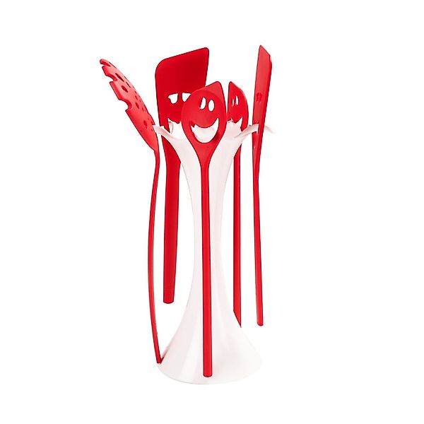 Neuetischkultur Besteckhalter Küchentoolständer Kochbesteckset 6 Teile günstig online kaufen