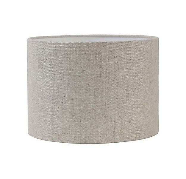 Dirk Davids Leuchten GmbH Lampenschirm Lampenschirm Zylinder Leinen Naturel günstig online kaufen